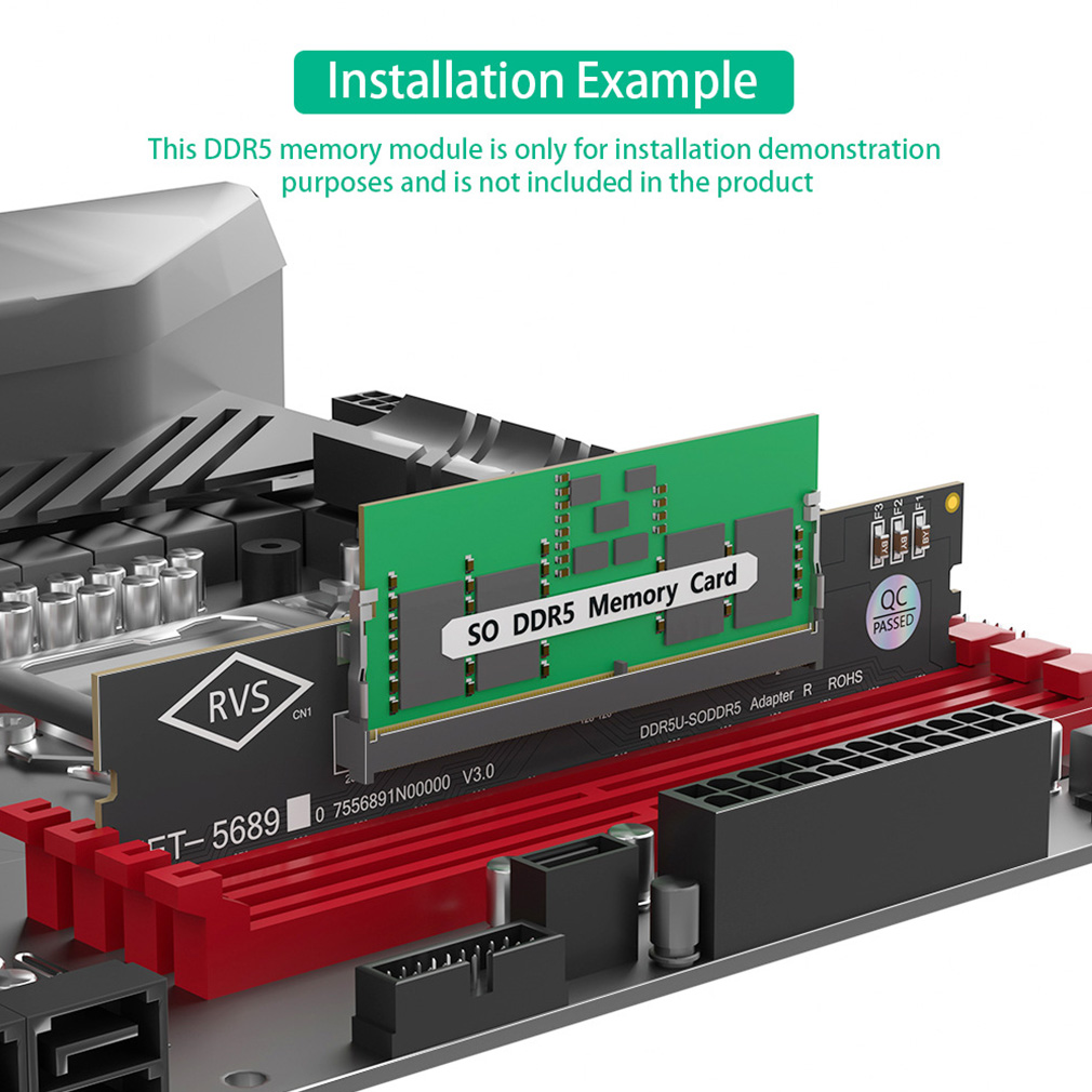 Memory Ram Upgrade - Адаптер для ноутбука: SO-DIMM в U-DIMM