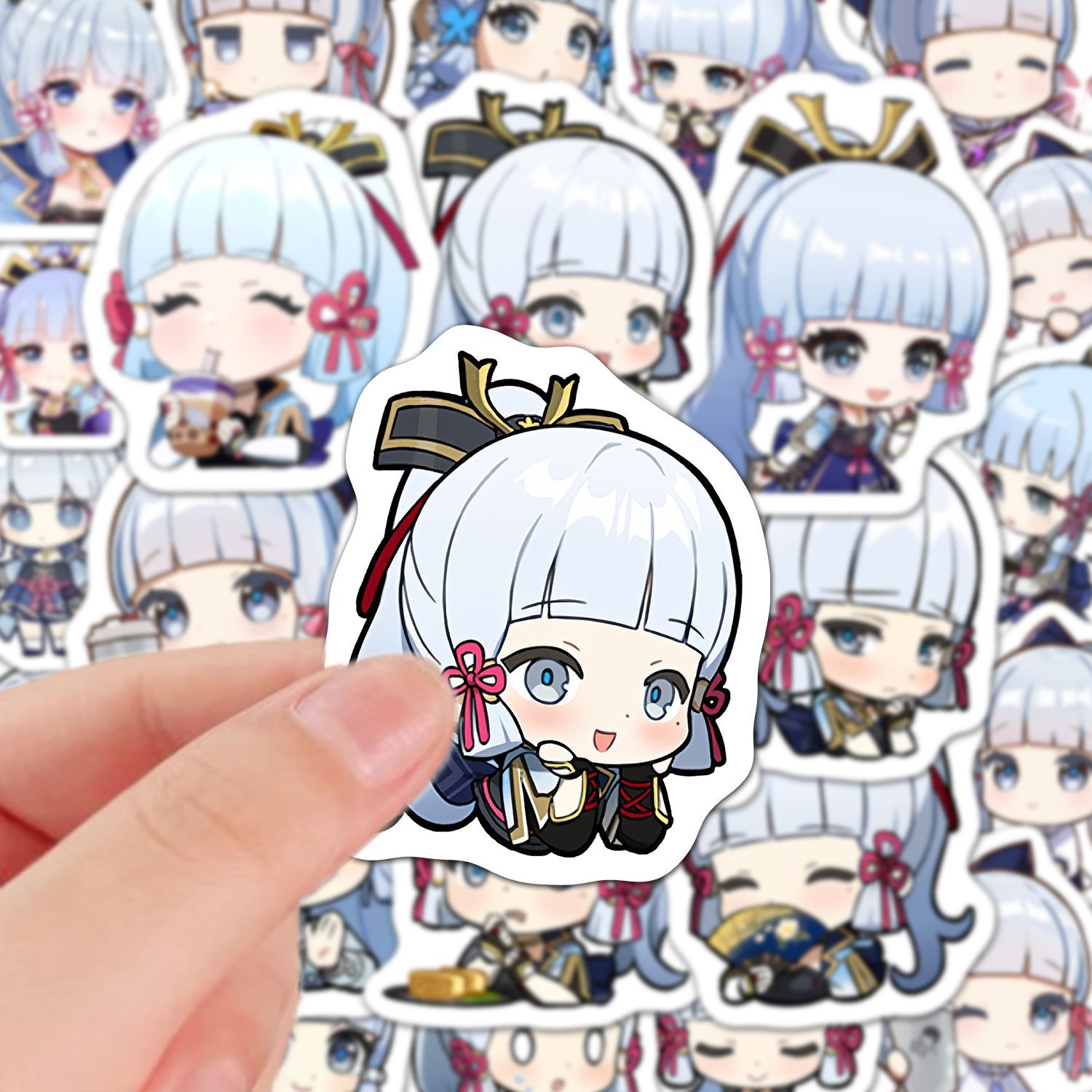 Набор наклеек Kamisato Ayaka ( – обзор и цена Laptop Accessories Decoration